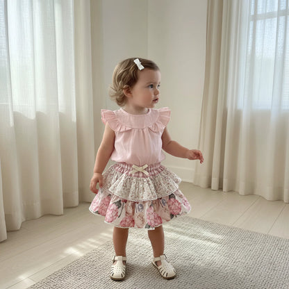 LOVE HENRY | TASMAN TOP | PINK LINEN