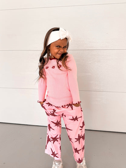 ZIGGY LOU RIBBED TOP | LOLA