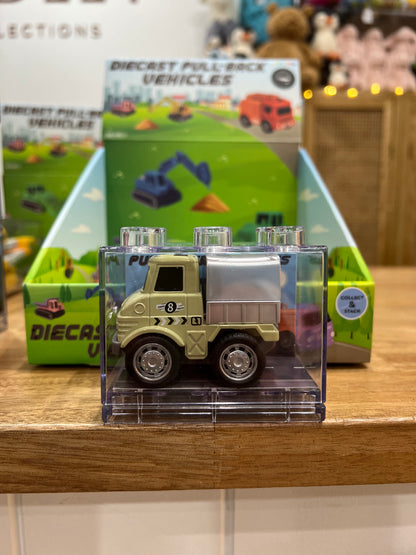 VERNEY DIECAST PULL BACK VEHICLES | CITY SERIES