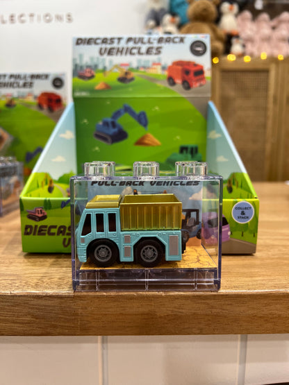 VERNEY DIECAST PULL BACK VEHICLES | CONSTRUCTION