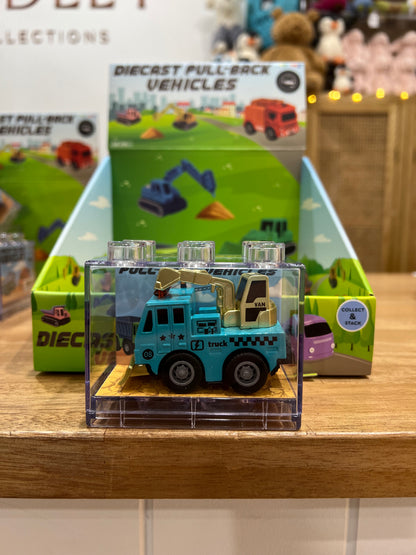 VERNEY DIECAST PULL BACK VEHICLES | CONSTRUCTION