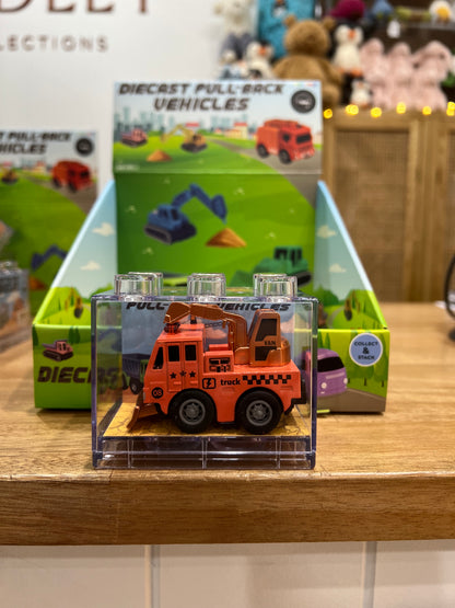 VERNEY DIECAST PULL BACK VEHICLES | CONSTRUCTION