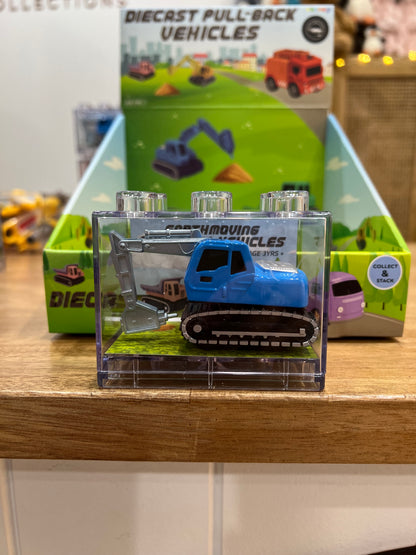 VERNEY DIECAST PULL BACK VEHICLES | EARTHMOVING