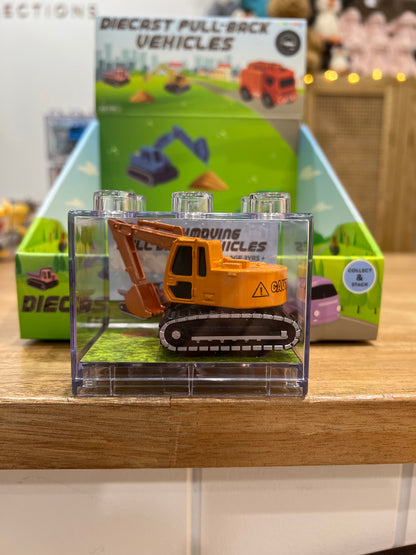 VERNEY DIECAST PULL BACK VEHICLES | EARTHMOVING