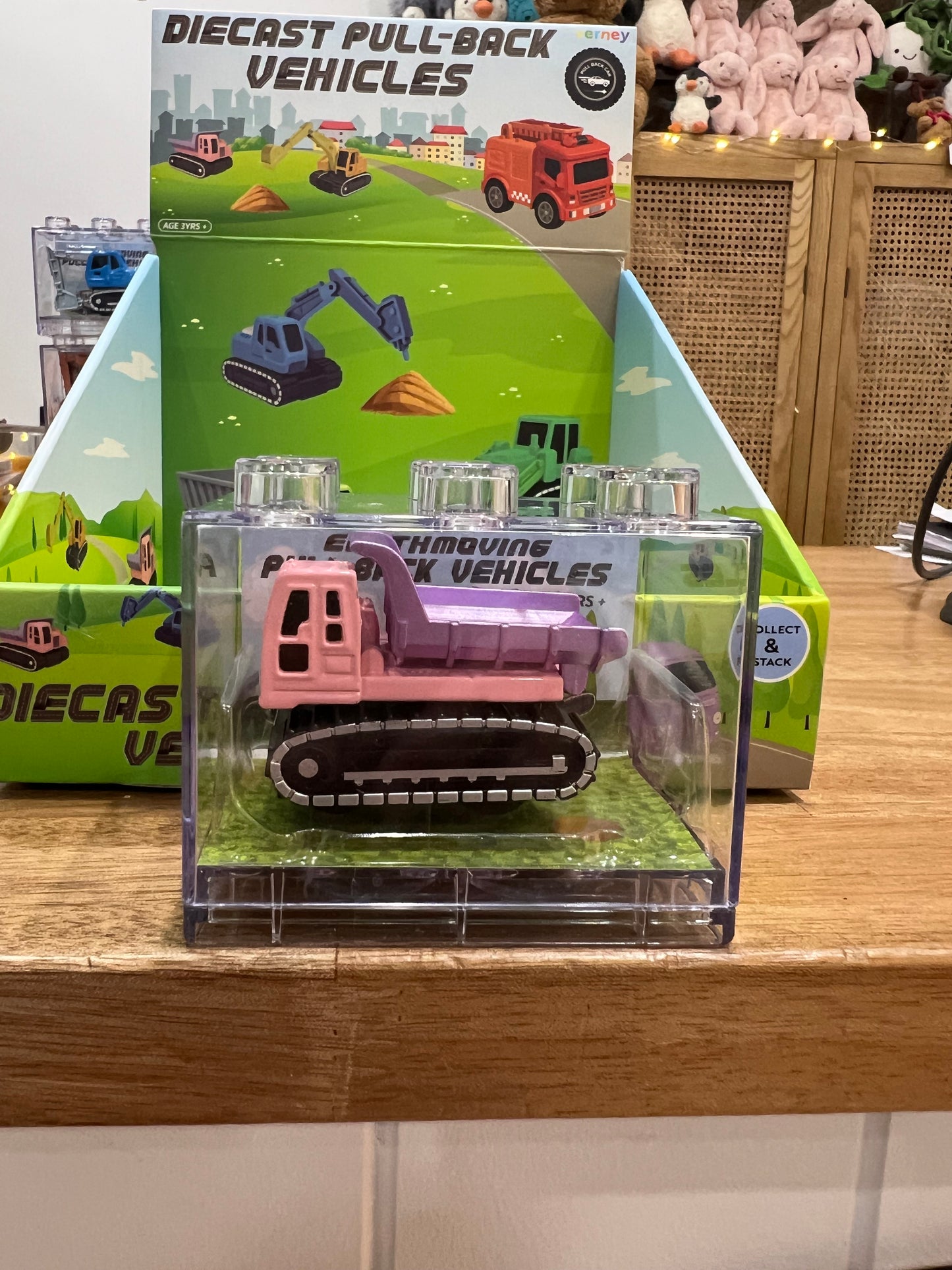 VERNEY DIECAST PULL BACK VEHICLES | EARTHMOVING