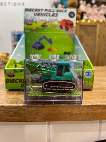VERNEY DIECAST PULL BACK VEHICLES | EARTHMOVING