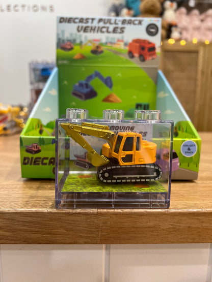 VERNEY DIECAST PULL BACK VEHICLES | EARTHMOVING