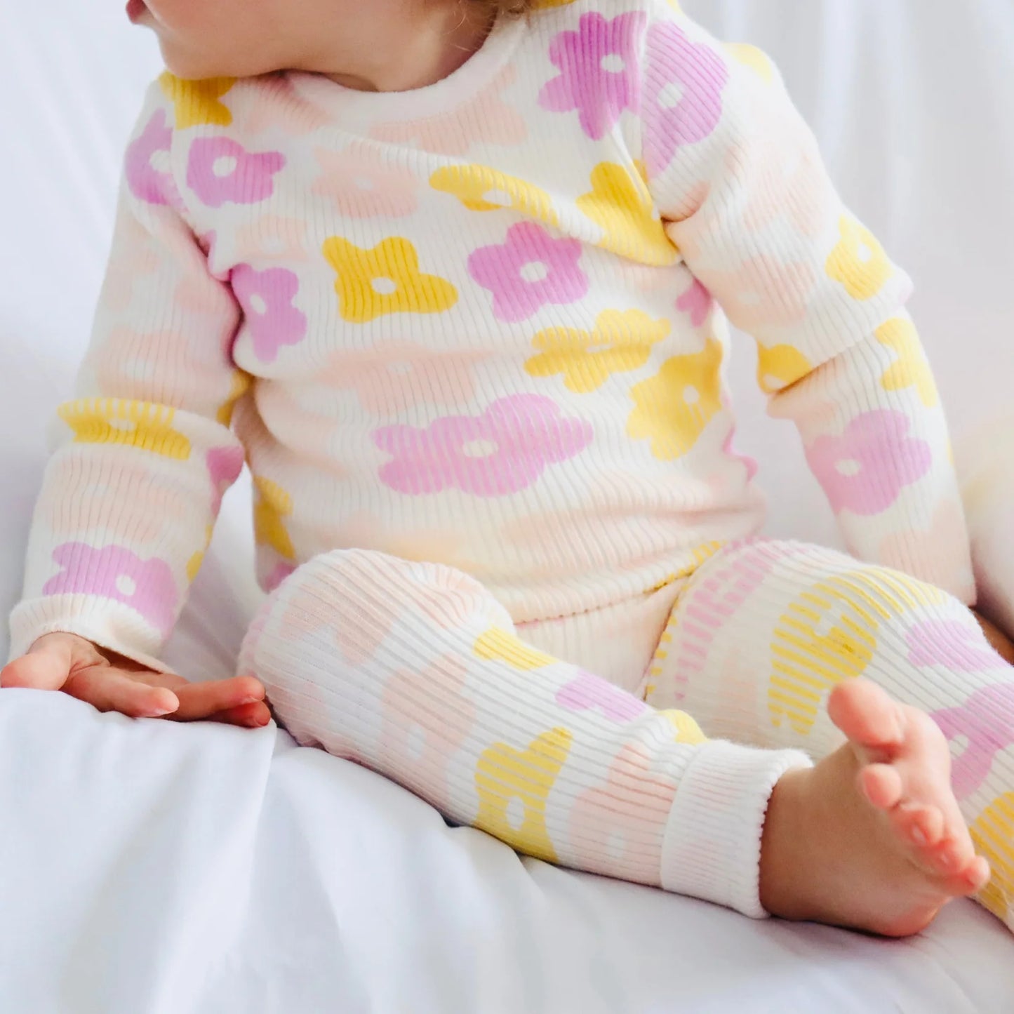 KOZY CLUB RIBBED KNIT SET | PETAL POP