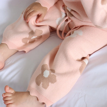 KOZY CLUB KNIT SET | PEACH BLOSSOM