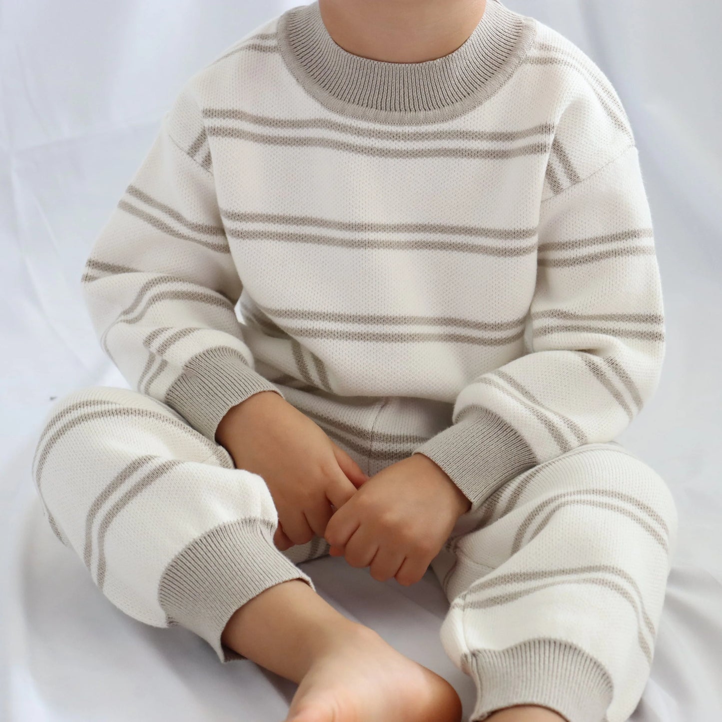 KOZY CLUB KNIT SET | VANILLA LATTE