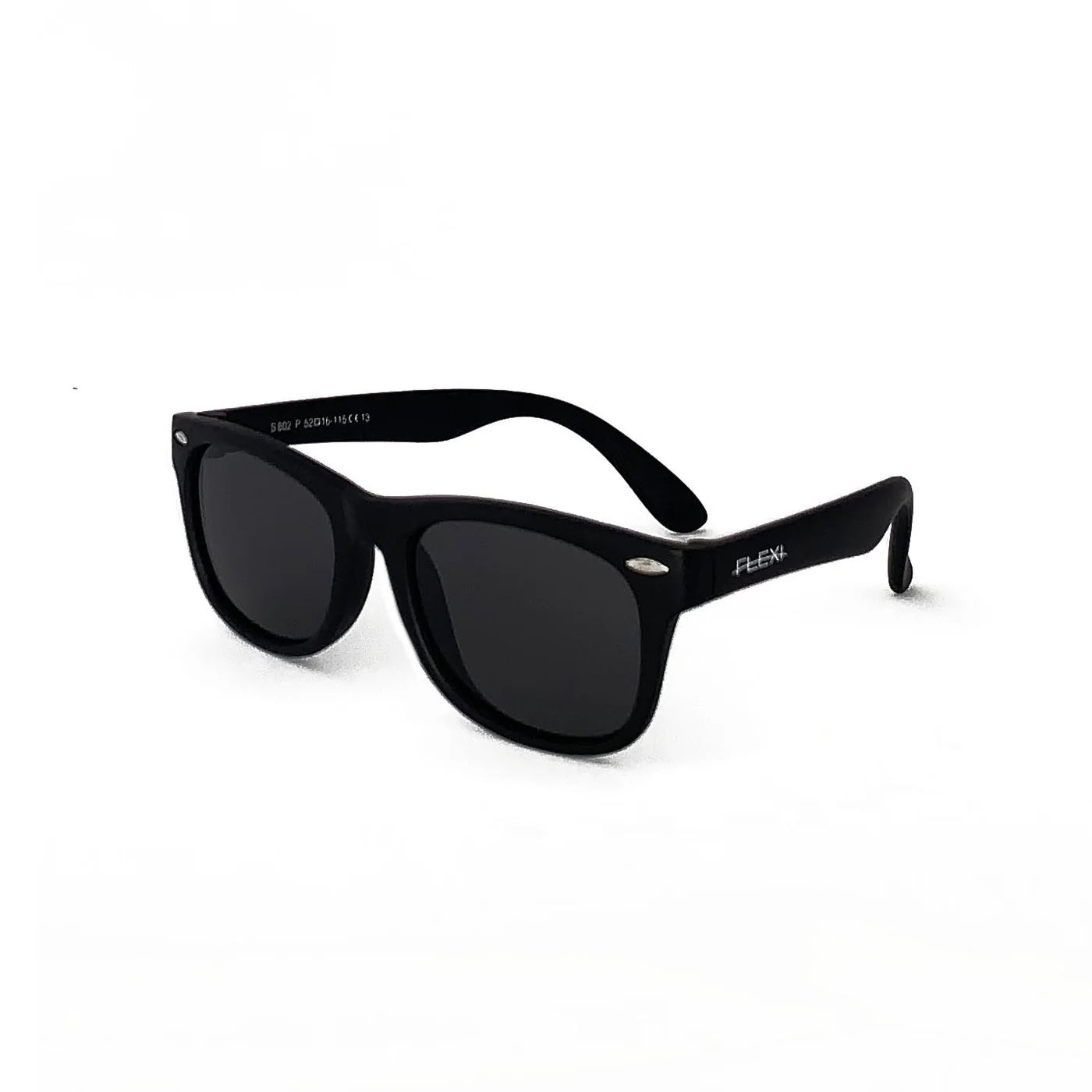 Flexi Sunnies Baby Sunglasses - Matte Black (2-6Y)