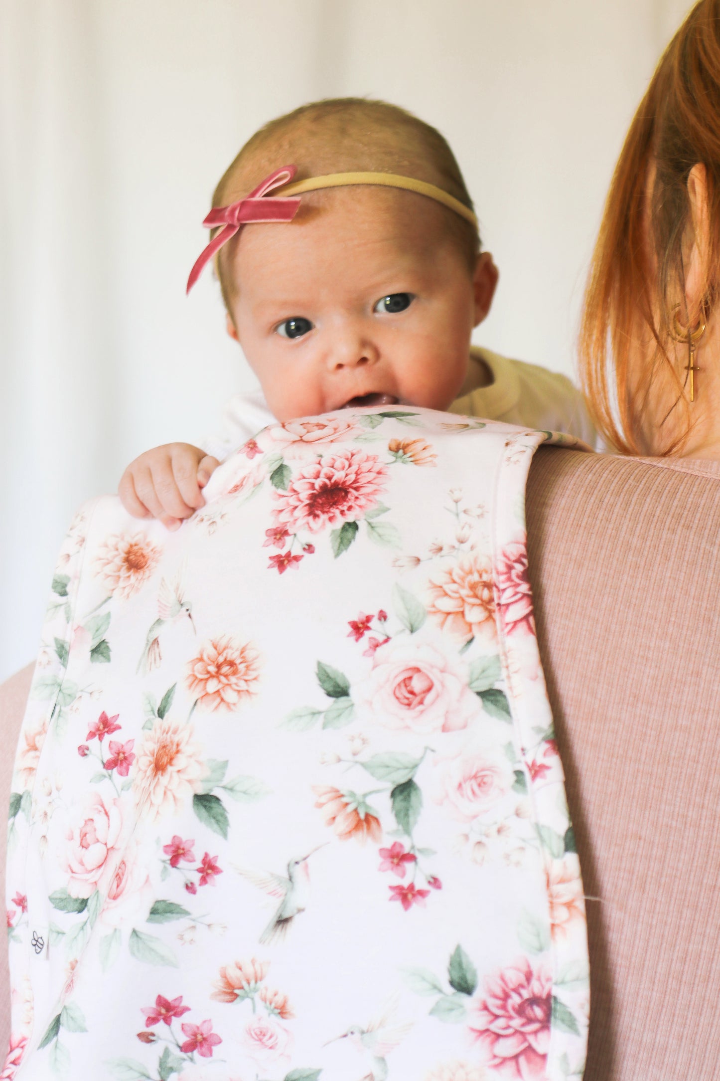 SNUGGLE HUNNY BURP CLOTH | BIRDS AND BLOOMS