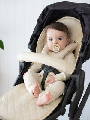 Bambella Designs Reversible Pram Liner - Oat