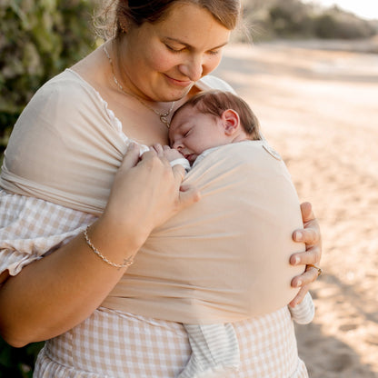 Joey Mama Baby Wrap Carrier - Goldie