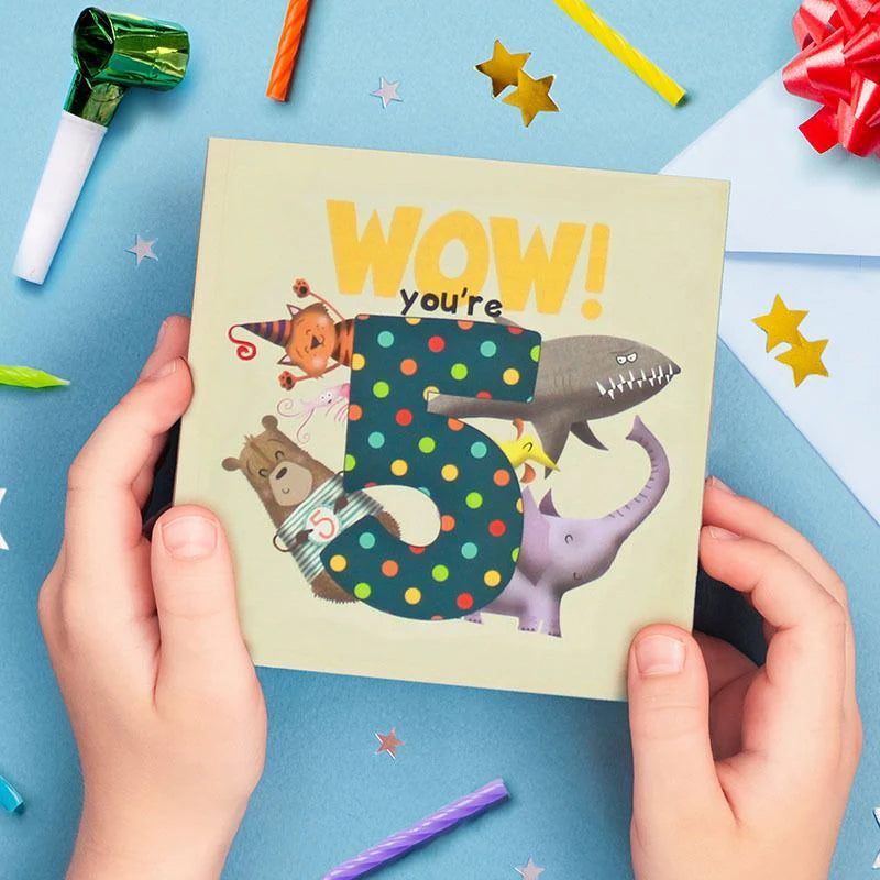Kids Paperback Birthday Card Books