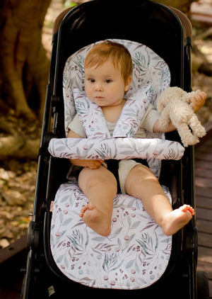 Bambella Designs Reversible Pram Liner - Botanical