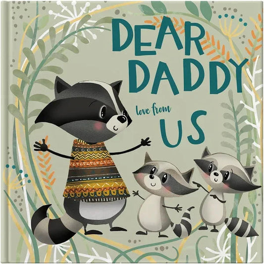 Kids Board Book - Dear Daddy Love From Us