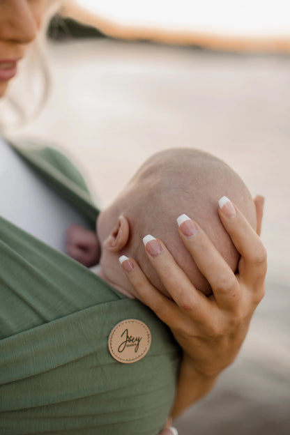 Joey Mama Baby Wrap Carrier - Forrest Sage
