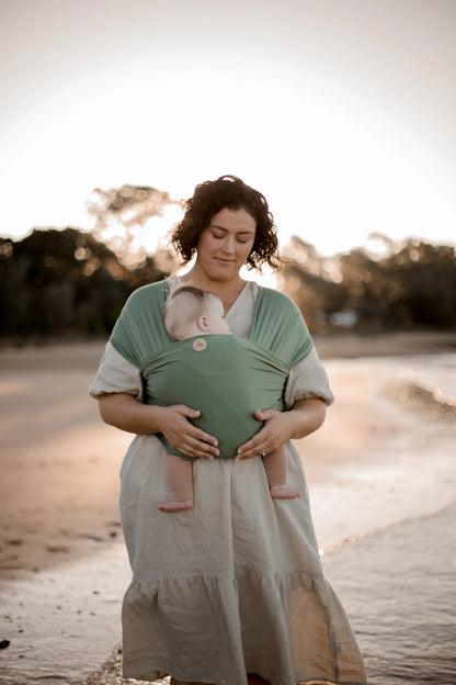Joey Mama Baby Wrap Carrier - Forrest Sage
