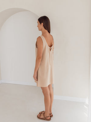 ZIGGY LOU ROMY DRESS | OATMEAL (WOMEN'S)