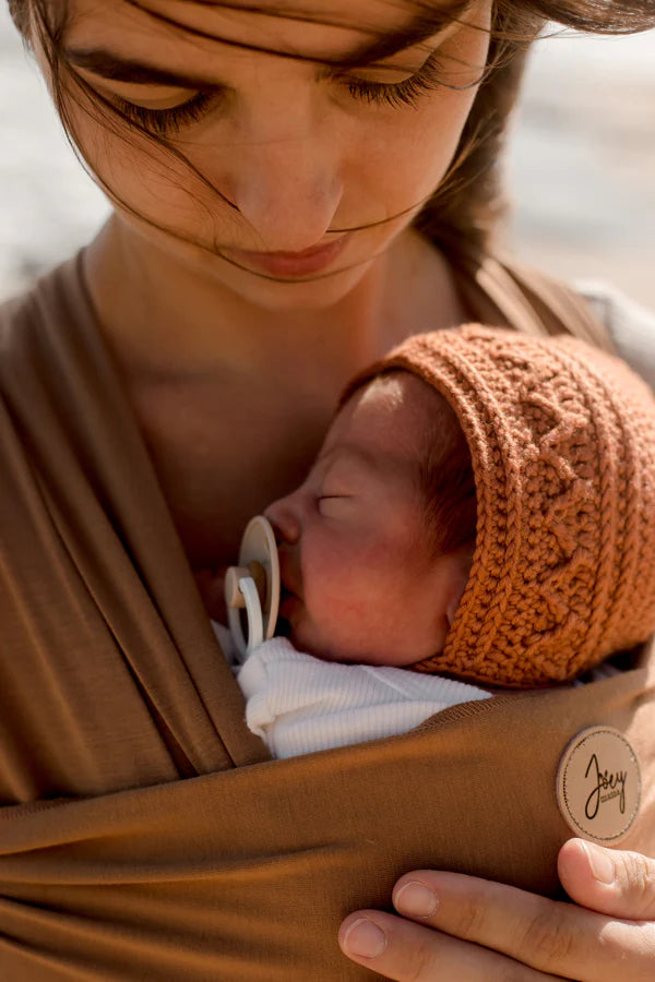 Joey Mama Baby Wrap Carrier - Remi Brown
