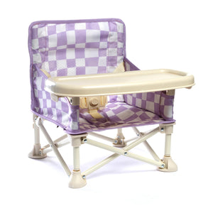 Izimini Baby Chair - Ava Lilac Check