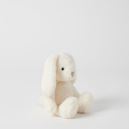 JIGGLE AND GIGGLE SMALL SOFT TOY BUNNY | CREAM