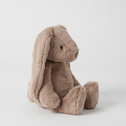 JIGGLE AND GIGGLE MEDIUM SOFT TOY BUNNY | TAUPE