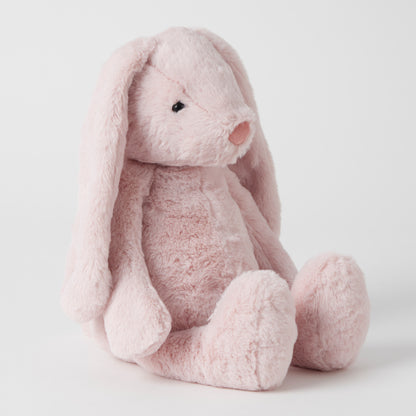 JIGGLE AND GIGGLE LARGE SOFT TOY BUNNY | PINK - Angus & Dudley Collections