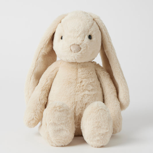 Jiggle and Giggle Large Soft Toy Bunny - Beige