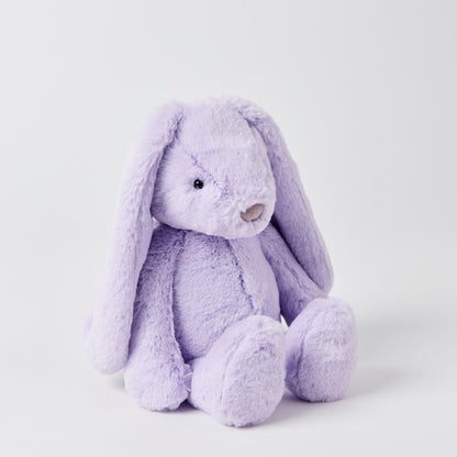 JIGGLE AND GIGGLE MEDIUM SOFT TOY BUNNY | LILAC