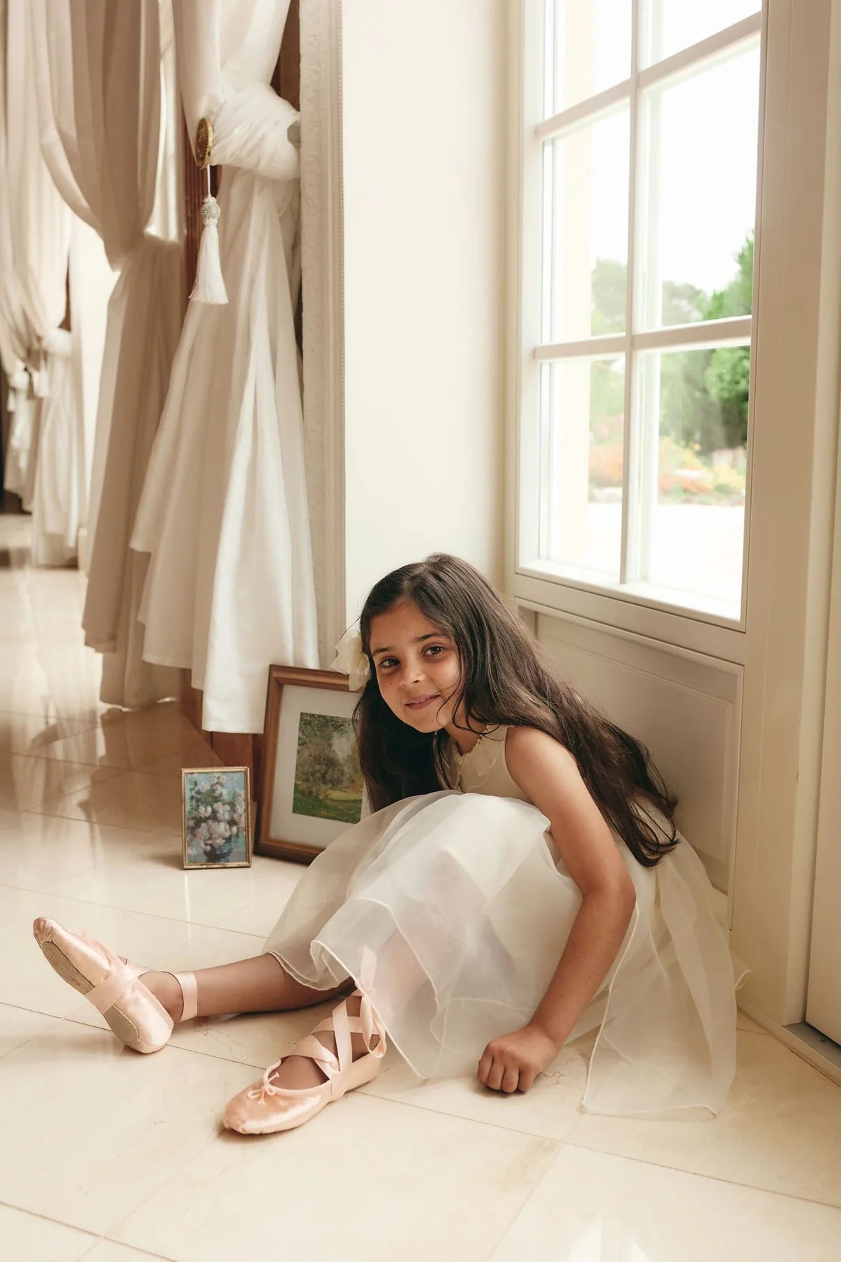 JAMIE KAY ADALYN DRESS | PARCHMENT