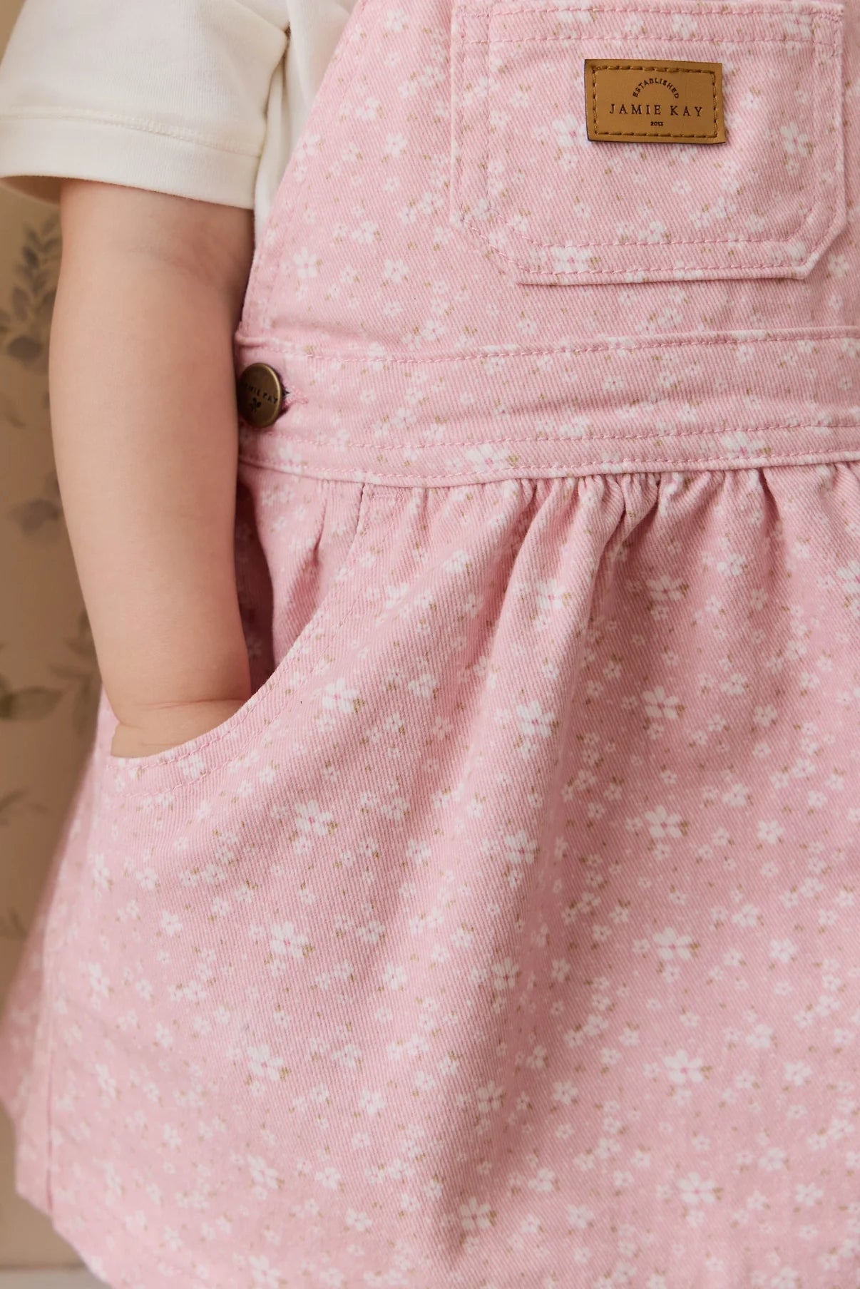 JAMIE KAY NORAH PINAFORE DRESS | PAULA POWDER - Angus & Dudley Collections