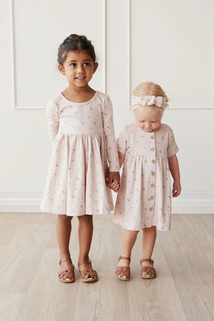 Jamie Kay Organic Cotton Lola Dress - Meredith Violet