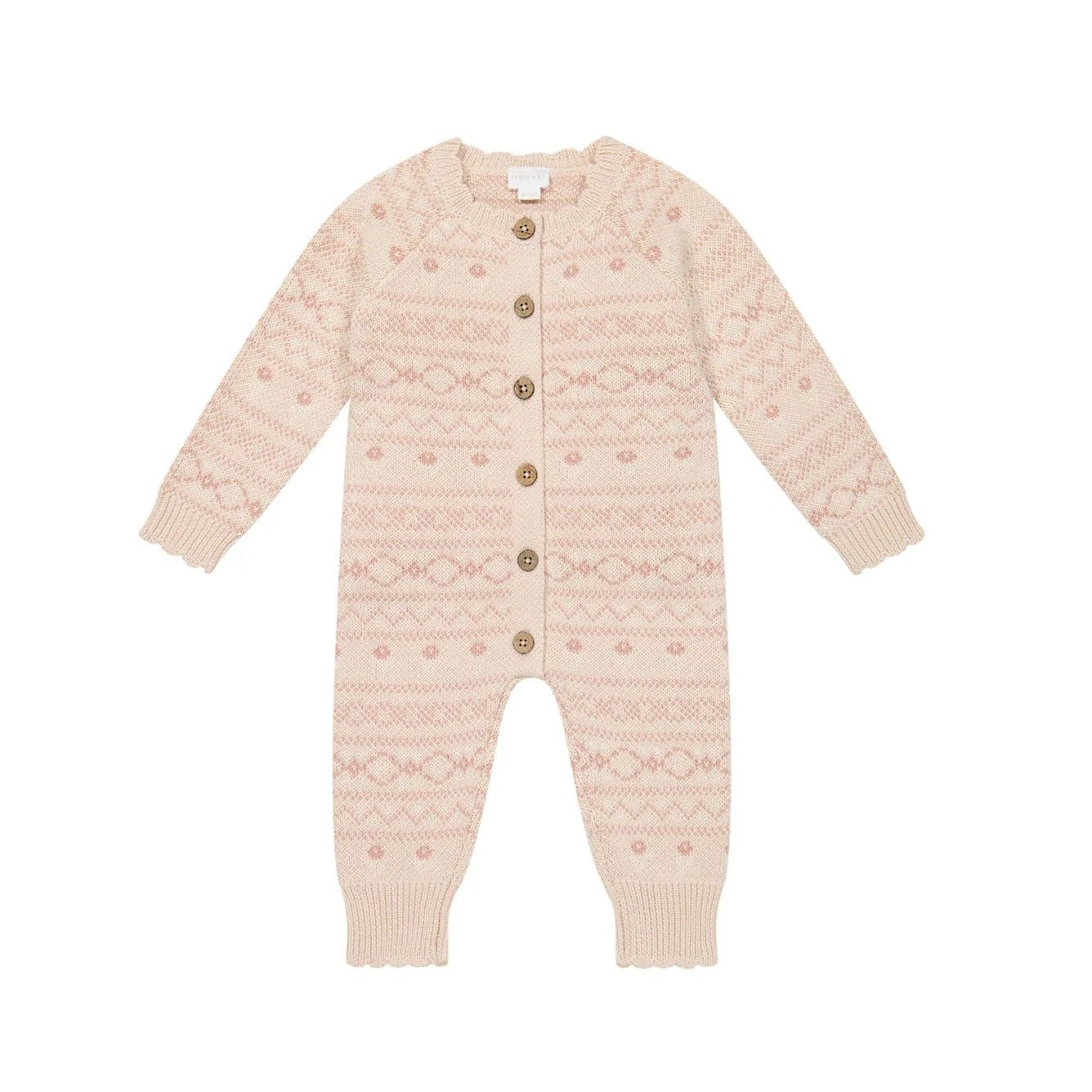 jamie kay knit romper - angus and dudley