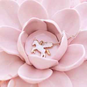 Lauren Hinkley Necklace - Flying Unicorn