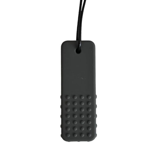 JELLYSTONE CHEW PENDANT | BLOCK GREY
