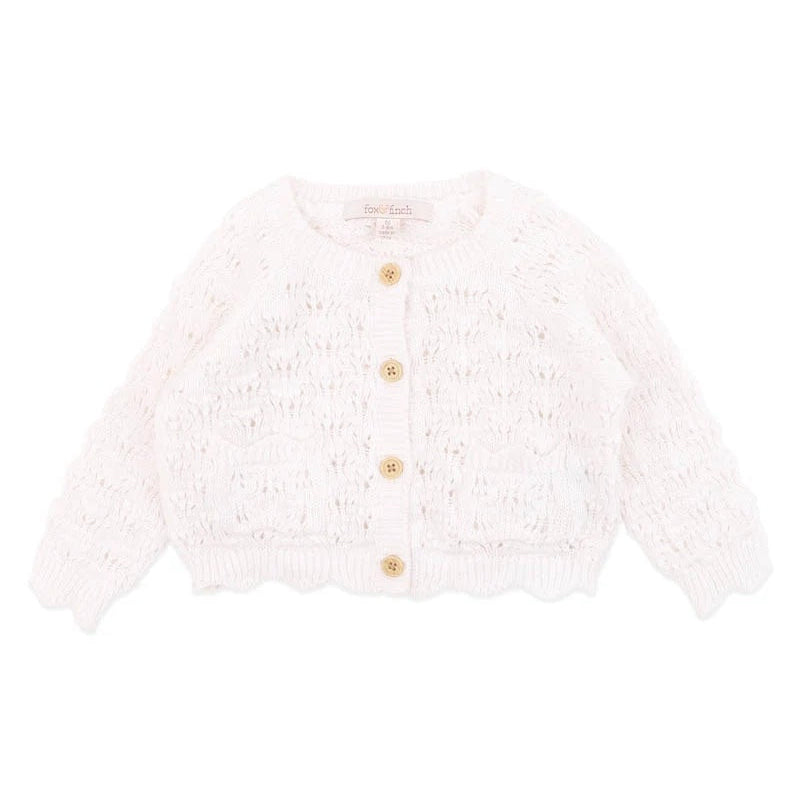 FOX AND FINCH | KNITTED CARDIGAN| PICCOLINA POINTELLE