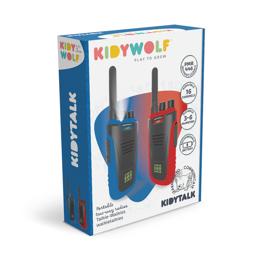 KIDYWOLF KIDYTALK | LONG RANGE WALKIE TALKIE