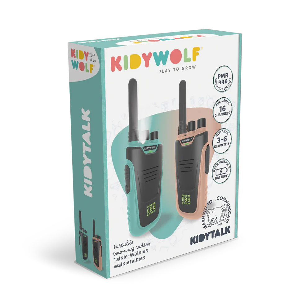 KIDYWOLF KIDYTALK | LONG RANGE WALKIE TALKIE