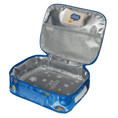 Spencil Big Cooler Insulated Lunch Bag and Chill Pack - Game On