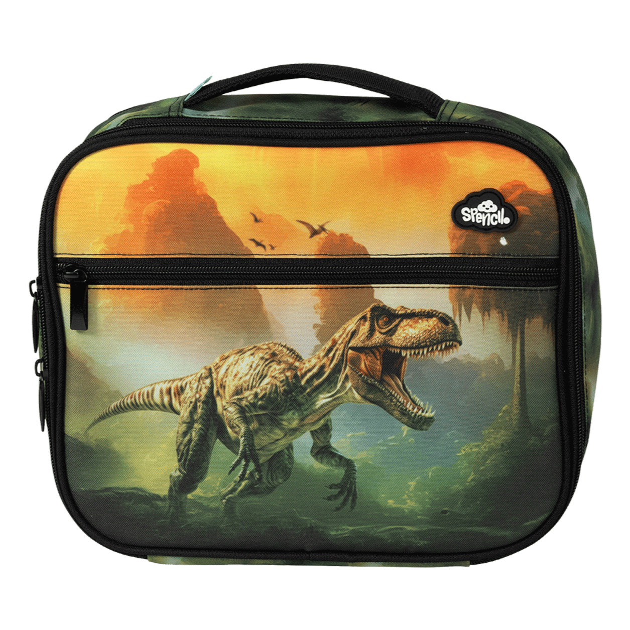 Spencil Big Cooler Insulated Lunch Bag - Jurassic Kingdom