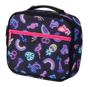 Spencil Big Cooler Insulated Lunch Bag - Neon Party