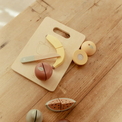 LITTLE DUTCH | WOODEN SLICING FRUIT