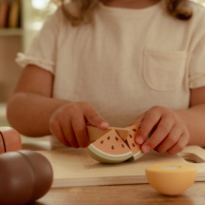 LITTLE DUTCH | WOODEN SLICING FRUIT