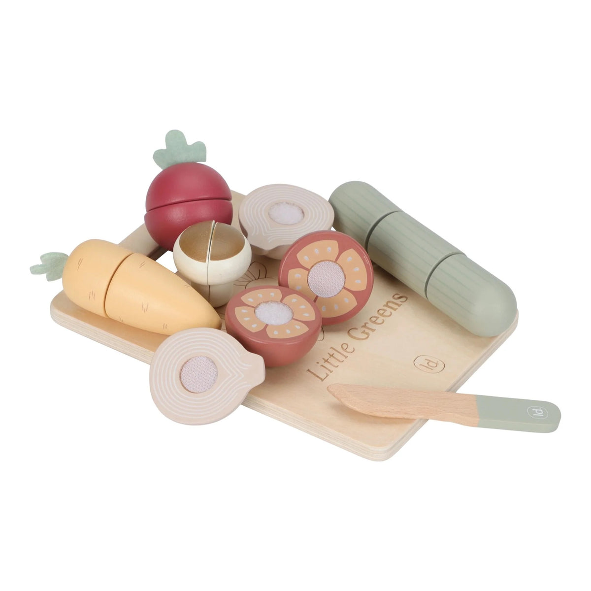 LITTLE DUTCH | WOODEN CUTTING VEGETABLES