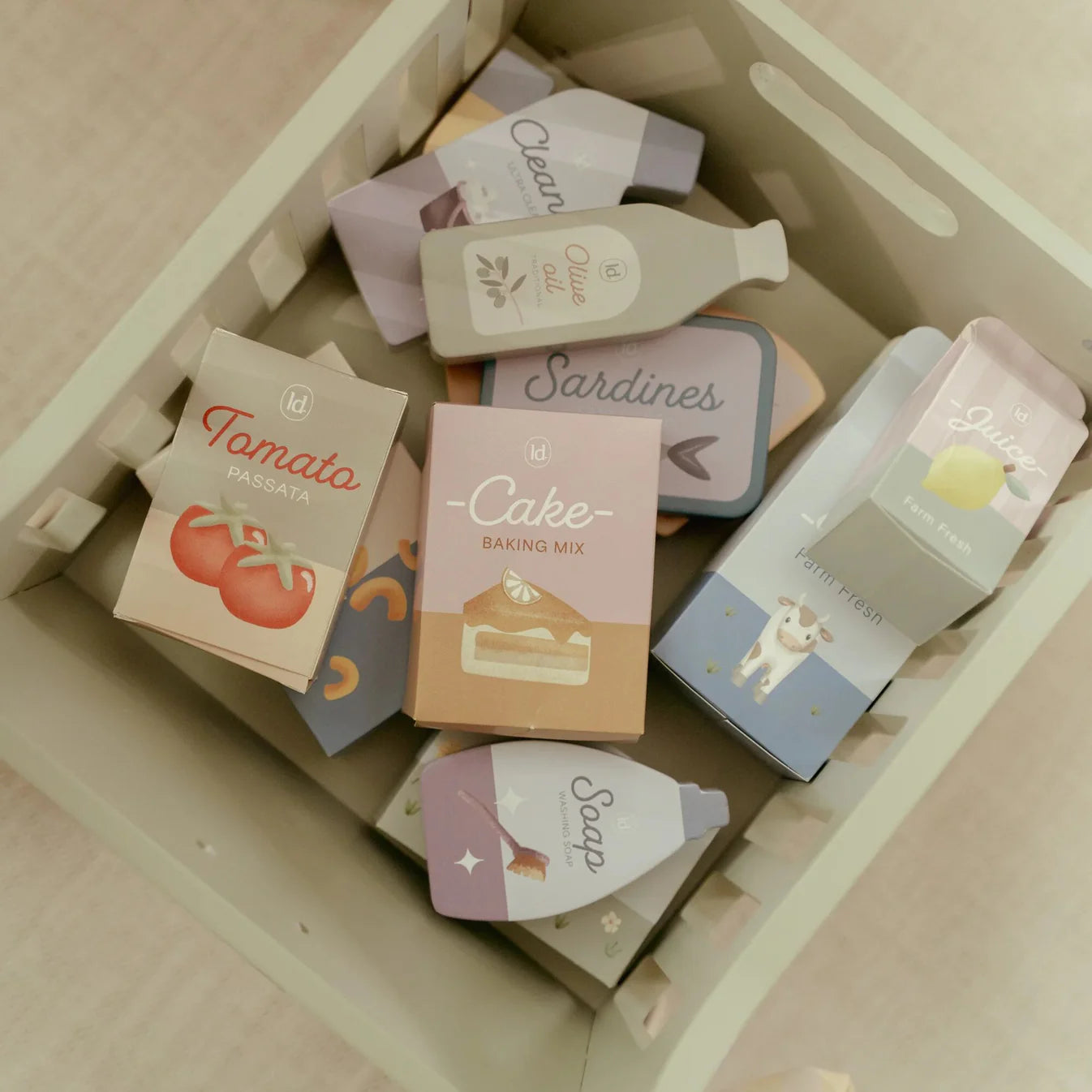 LITTLE DUTCH SHOPPING TROLLEY