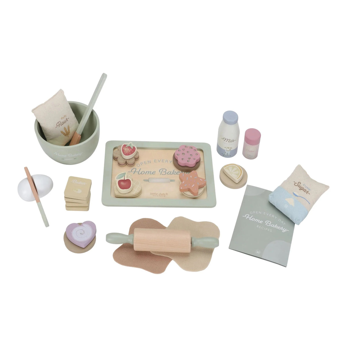 LITTLE DUTCH | WOODEN BAKING SET