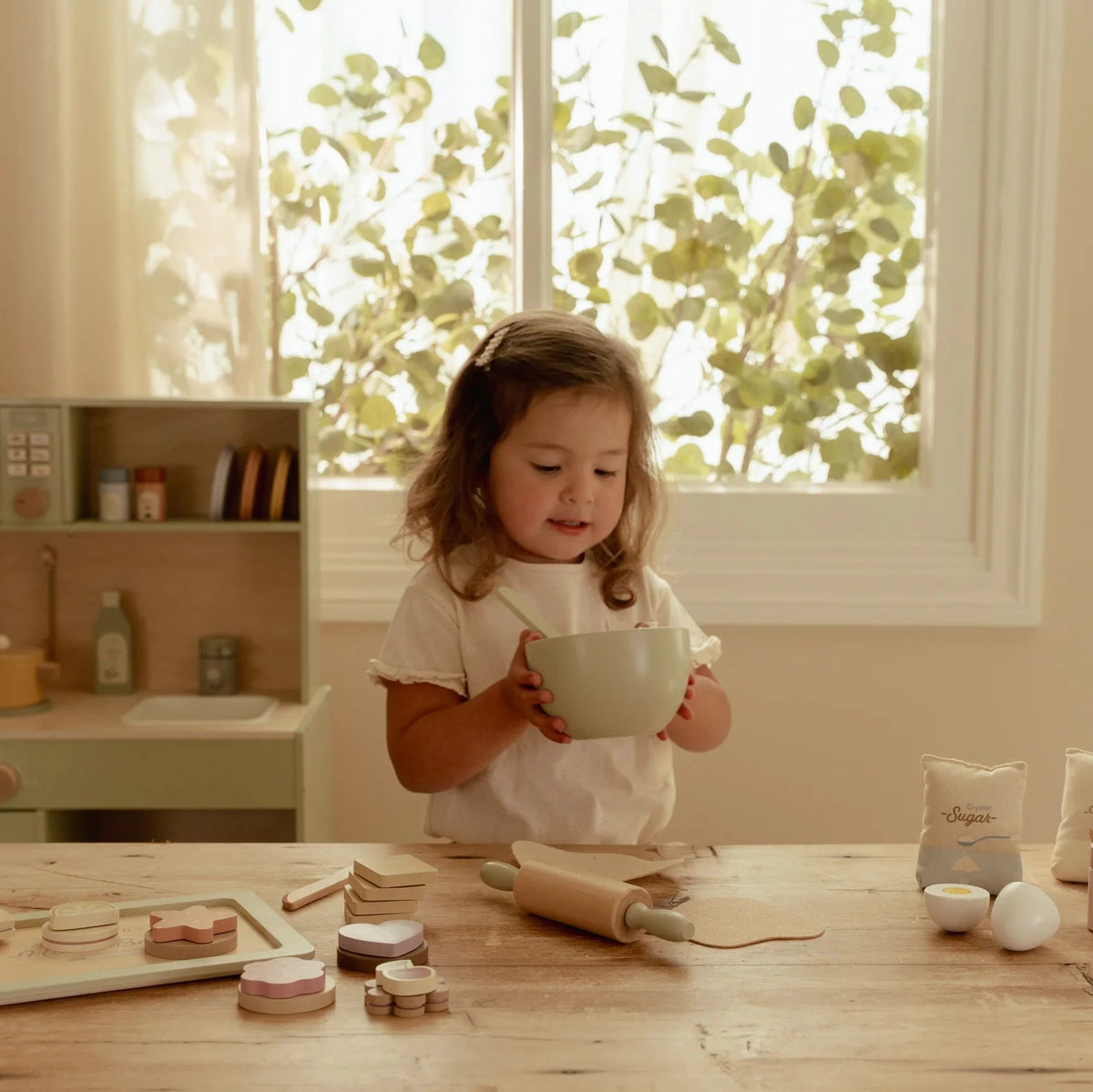 LITTLE DUTCH | WOODEN BAKING SET