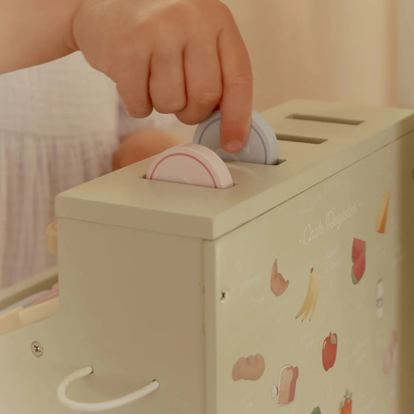 LITTLE DUTCH WOODEN CASH REGISTER